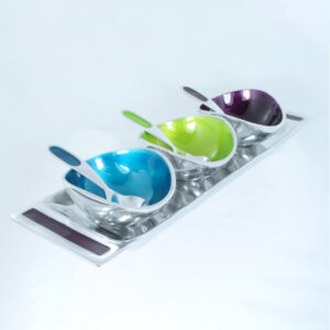 Oval Condiment Set