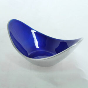 Abstract Oval Bowl Lg