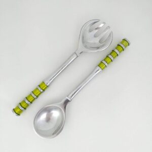 Salad Servers Ribbed