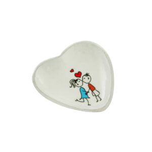 Little People Heart Dish