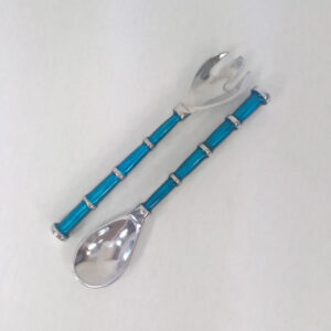 Salad Servers Lg Rib