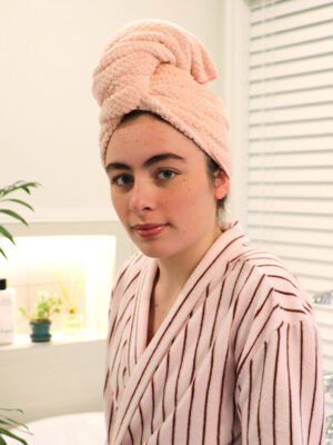 Honeydew Toweling Hair Wrap