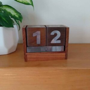 Timber Block Calendar
