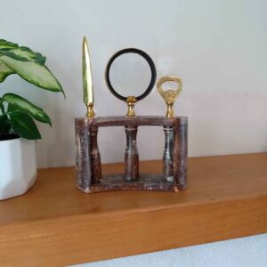Brass Letter Opening Set