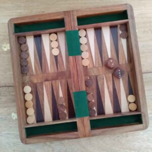 Timber Games Set - Chess, Checkers & B/Gammon