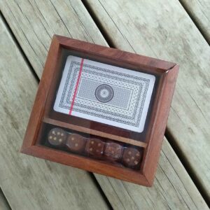 Timber Box Set - Cards & 5x Dice Slide Lid
