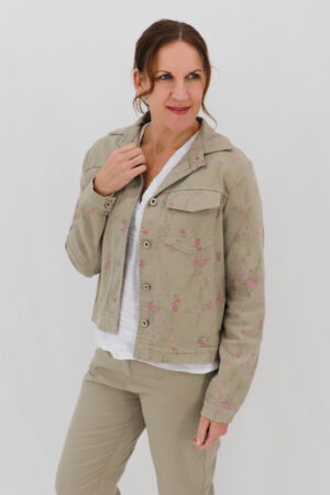 Cirene Trucker Jacket - Botanic
