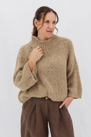 Soraya Boxy Bouclé Sweater