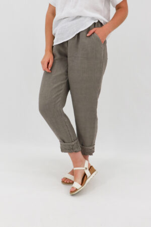Roberta Eyelet Casual Trouser