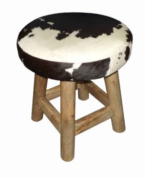 Jake Stool Hide Black