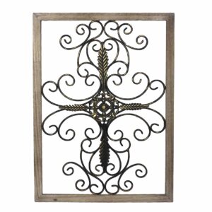 Lg Rect - Scroll Work Wall Panel