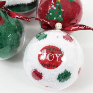 Christmas Bauble Socks - Spots 1pr
