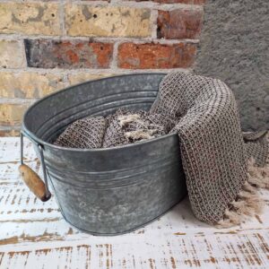 Oval Tub Galv. Swing Handles - Set/3