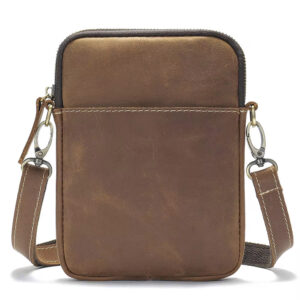 Spindle - Crazyhorse Leather Pouch - Brown