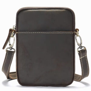 Spindle - Crazyhorse Leather Pouch - Dark Coffee