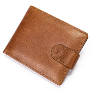 Apple - Leather Wallet - Brown