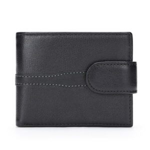 Willow - Leather Wallet - Black