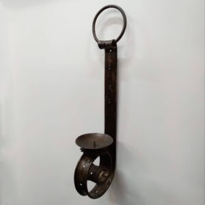 Iron Candle Wall Sconce