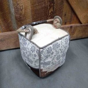 Door Stop - Hide/Canvas Sq