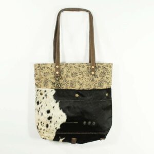Natasha - Hide/Canvas - Tote