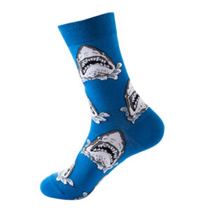 outta SOCKS - Shark Attack Blue