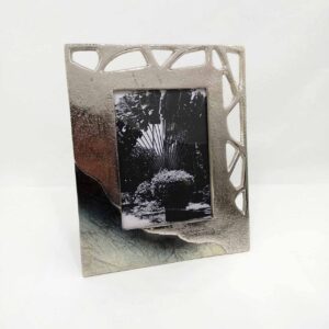 Nickel/Frost Photo Frame Lg