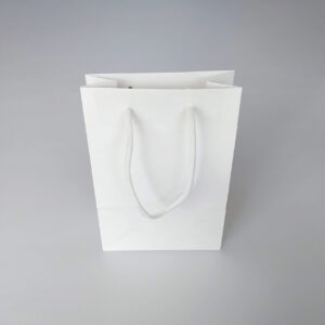 Small Gusseted Kraft Bag White - Pack of 60
