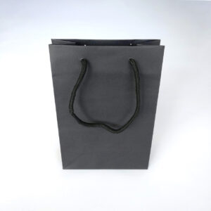 Small Gusseted Kraft Bag Black - Pack of 60