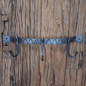 Curved Wall Rack - 3 Hook