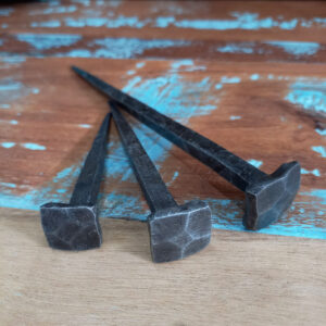 Nail Sq Head Handforged Steel Med