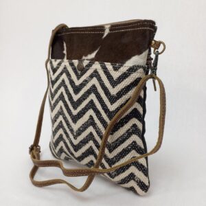 Andie - Hide/Canvas Crossbody Bag