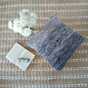 Cotton Cushion - Black