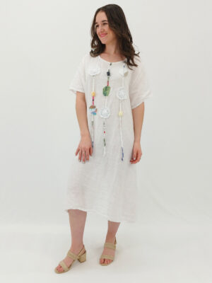 Lilibeth Applique Shift Dress