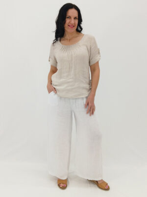 The Rolled Sleeve Top