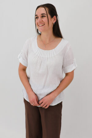 The Rolled Sleeve Top