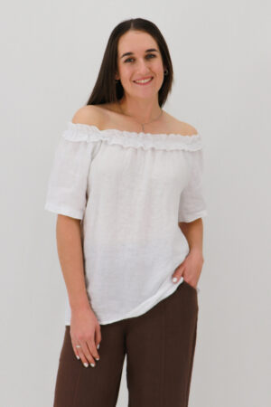 Italia Sweet Ruffle Blouse