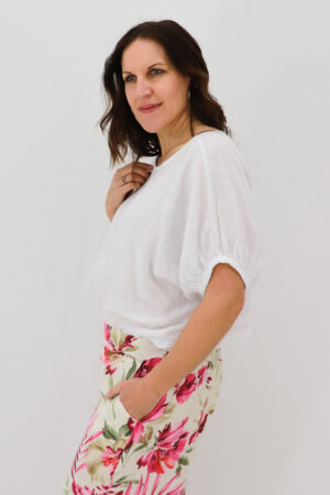 Larissa Easy Linen Tee