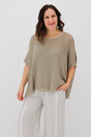 Rossana 2pc Cotton Mesh Batwing