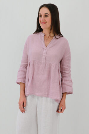 Tatiana Ruffle Sleeve Blouse