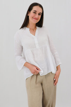 Tatiana Ruffle Sleeve Blouse