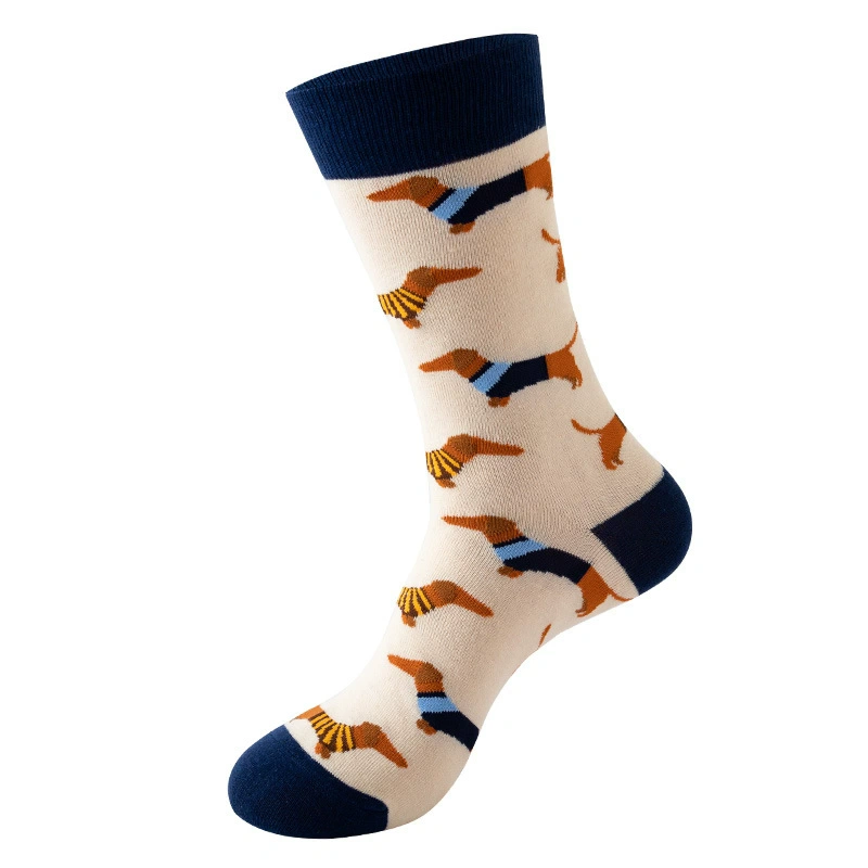 Outta Socks Dashing Dachshund - Crew Socks