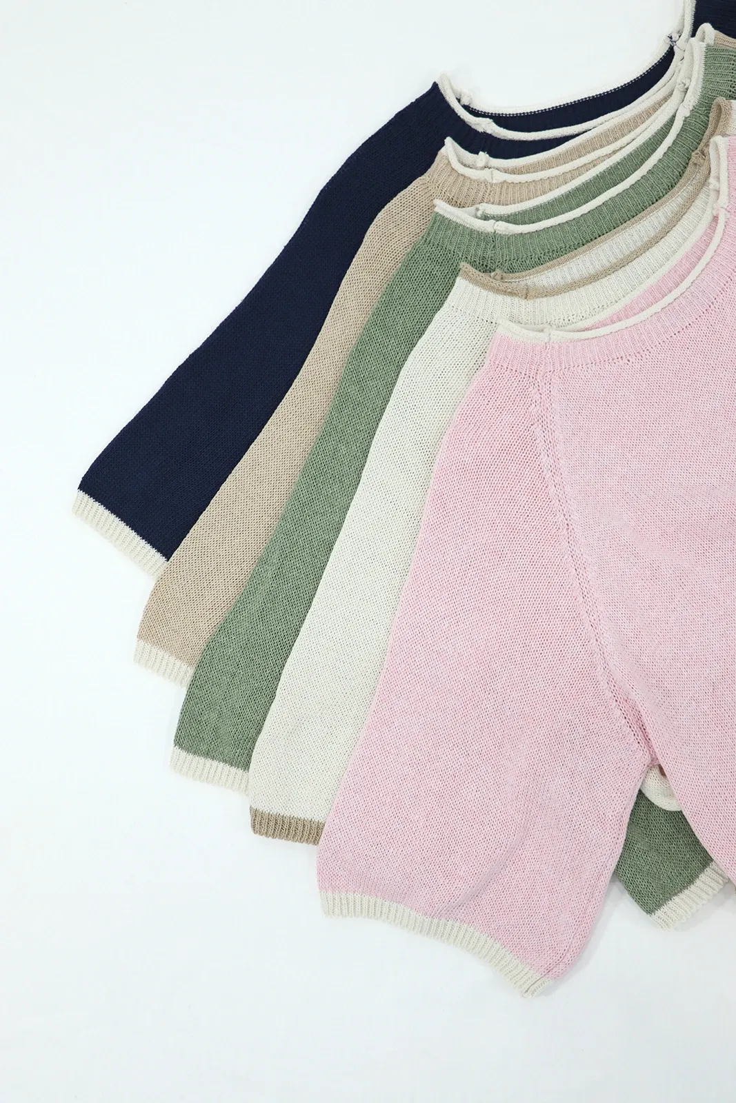 Aida Rose Spring Knits Pastel Colours Front