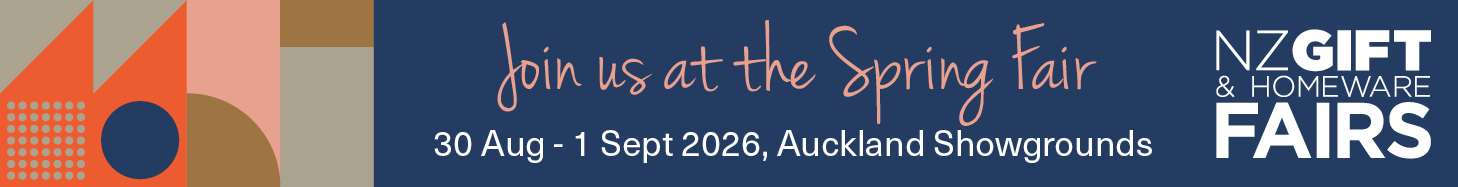 We are Exhibiting at the Spring Gift Fair 2026 Banner