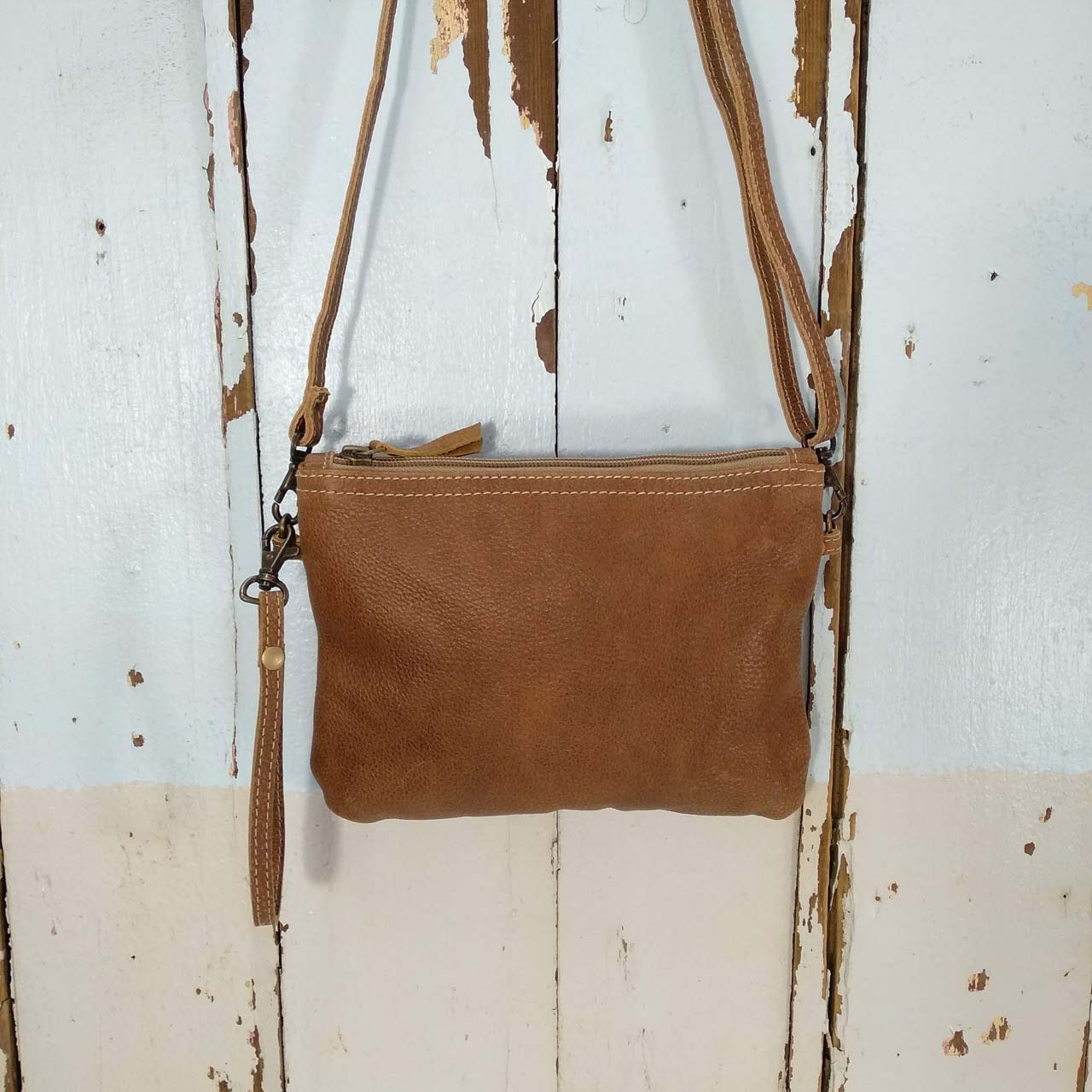 Sydney - Leather Crossbody/Clutch - Image 3